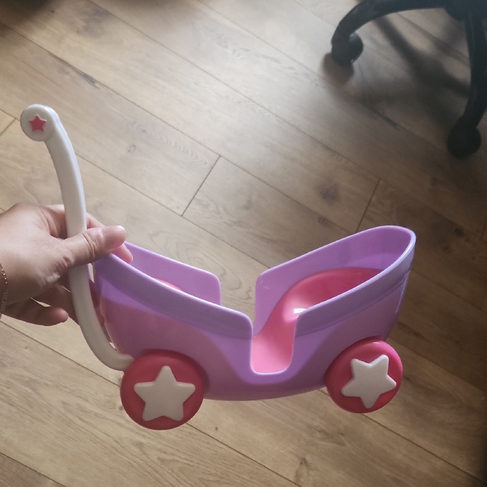 Purple and Pink Kids Toy Wagon
